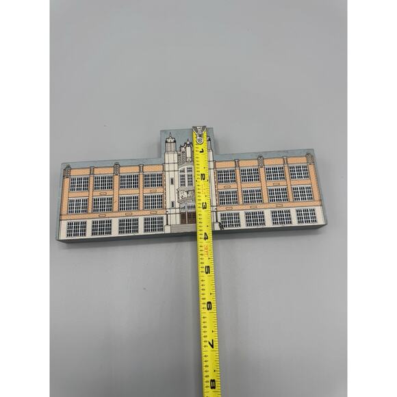 1995 Beaver Falls High School PA Wood Shelf Sitter Hometowne Collectible READ - Picture 8 of 9